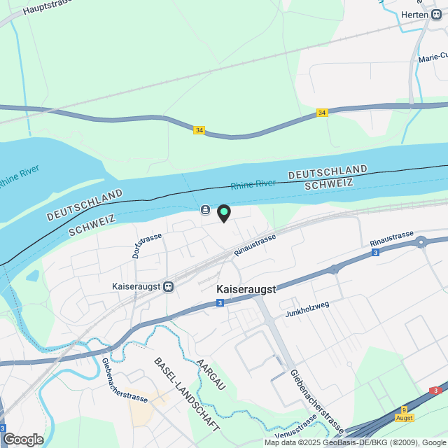 Wohnen im Alter – selbstständig, komfortabel und mit Rhein- oder Parksicht - Karte