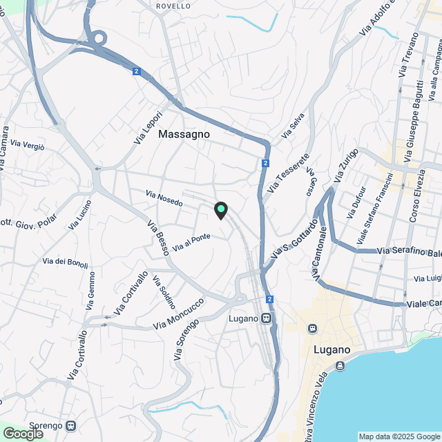 MASSAGNO - 2.5 LOCALI IN AFFITTO - Karte