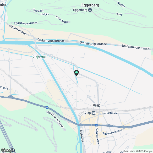 3 ½ Zimmer-Wohnung in Visp mieten - Karte