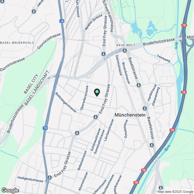 Neuwertige 3.5-Zimmerwohnung im 2.OG - Karte