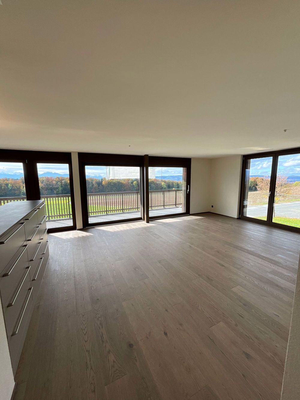 ERSTVERMIETUNG: grosszügige 3.5 Zimmer-Wohnung mit wundervoller Aussicht - Bild 1