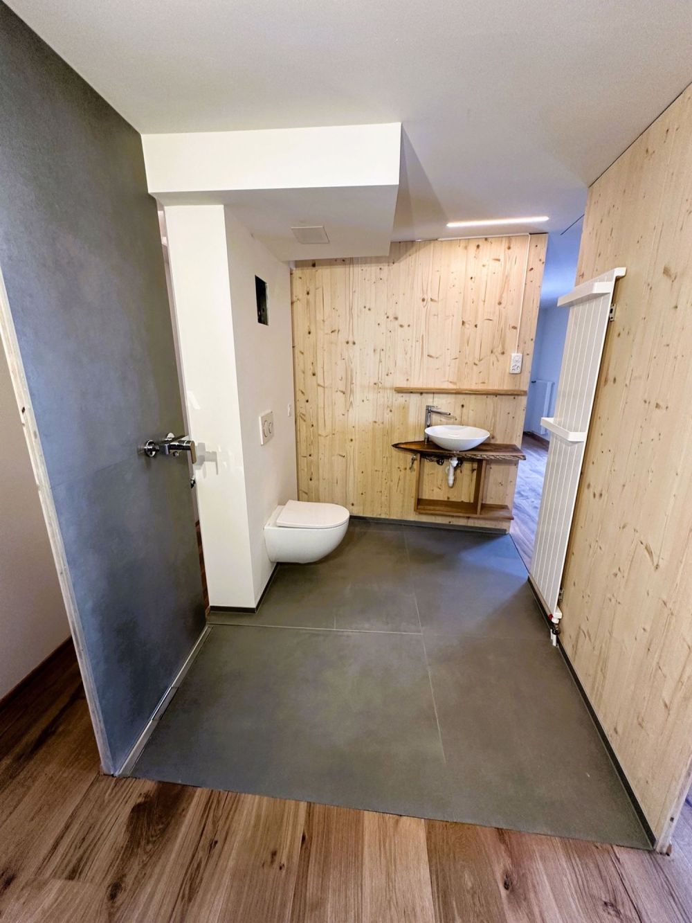 Letzte Wohnungen - Erstvermietung nach Totalsanierung - Nasszelle mit WC + Dusche
