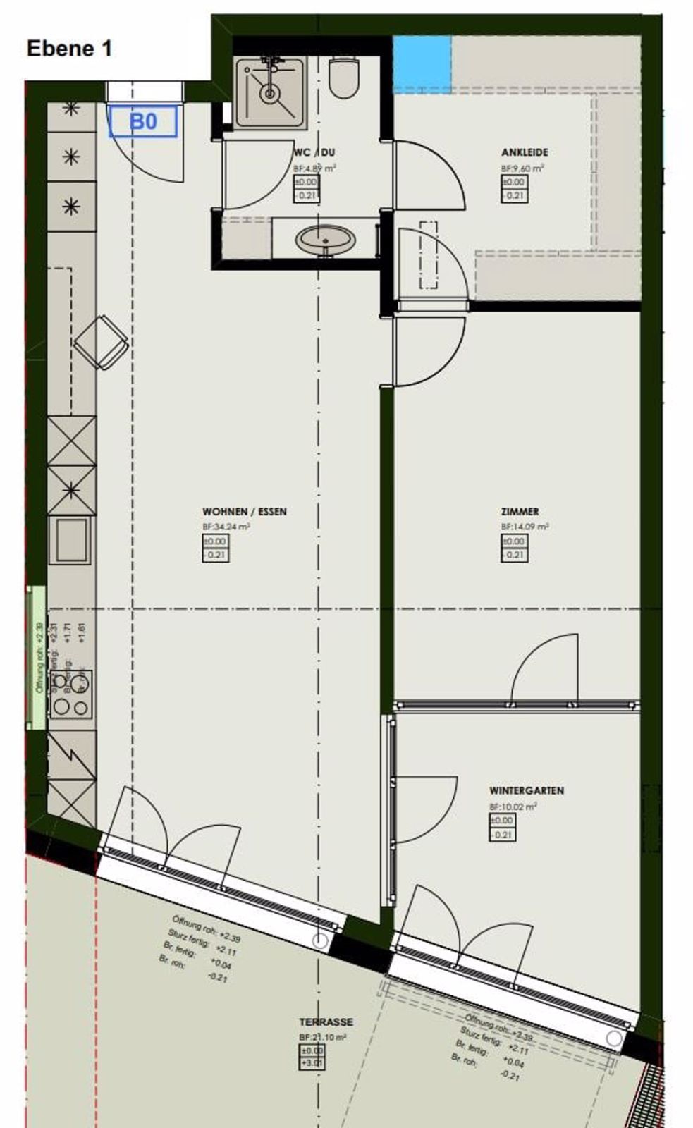 2.5 Zimmer Wohnung – Erstbezug im Neubau Brugg - Bild 4