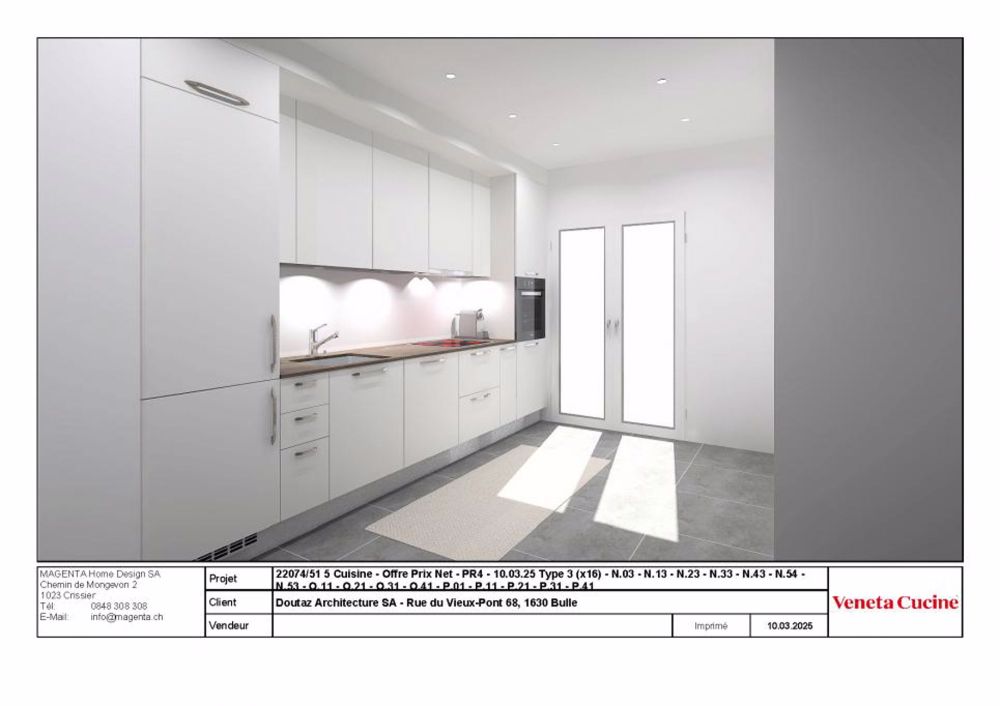 A louer à Prairie 4 - Appartement neuf et de standing de 2.5 pièces au 1er étage ! - Bild 8
