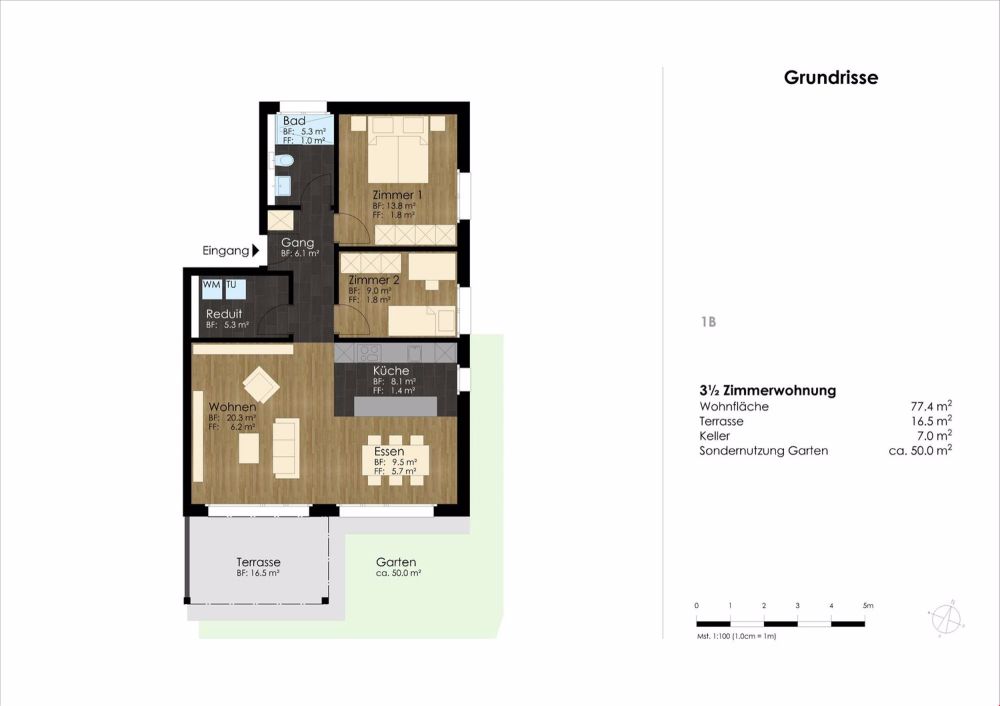 NEUBAU | moderne und zeitgemässe Eigentumswohnungen ab Fr. 440''000.00 - Bild 3