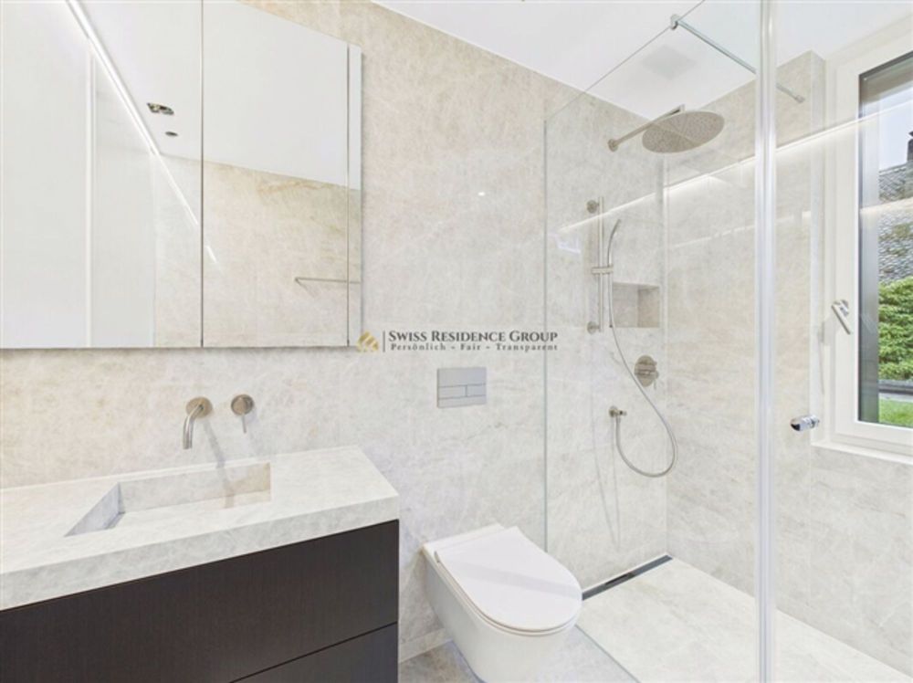 Privilegiert wohnen am Zürichsee mit 5.5-Zimmer-Residenz mit Privatpool, Garten, See-und Bergsicht - Bild 9
