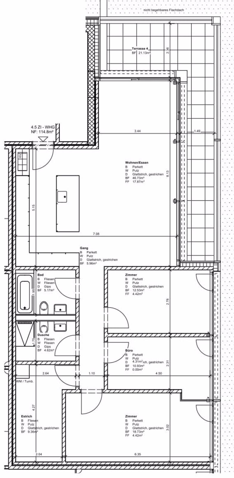 Moderne 4.5-Zimmer-Dachwohnung mit Bergblick in Frutigen - Bild 2