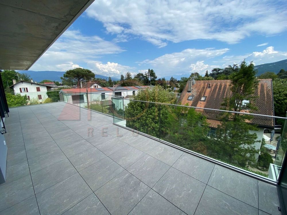 Magnifique attique de 5 pièces avec terrasse et superbe vue à Thônex - Bild 4