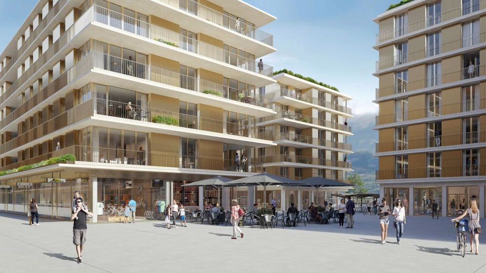 A louer magnifique appartement 2.5 pièces dans le quartier Cour de Gare à Sion - Bild 12