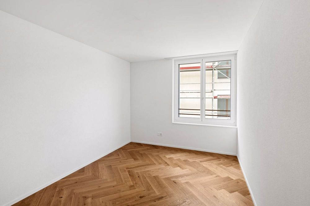 Hochmoderne 3.5-Zimmerwohnung mit Balkon im Erstbezug - Zimmer