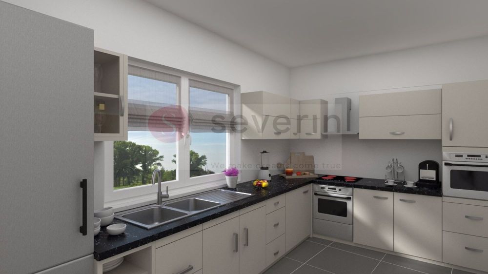LANDHAUSIDYLLE RÜDLINGEN: 5 WOHNUNGEN 3.5/4.5 ZIMMER INKL TGPP. - KÜCHE