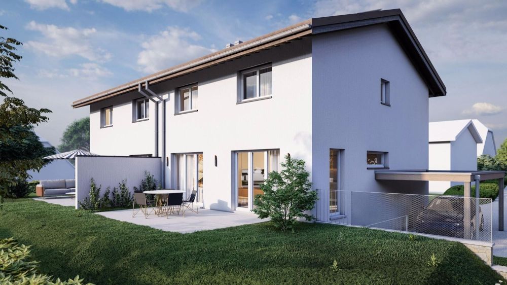 5.5-Zimmer Reihenhaus in St-Aubin FR - Bild 1