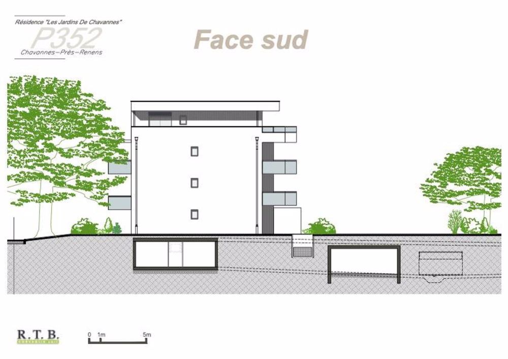Appartement 2,5 pces au rez avec jardin à Chavannes, lot 2 - Bild 12