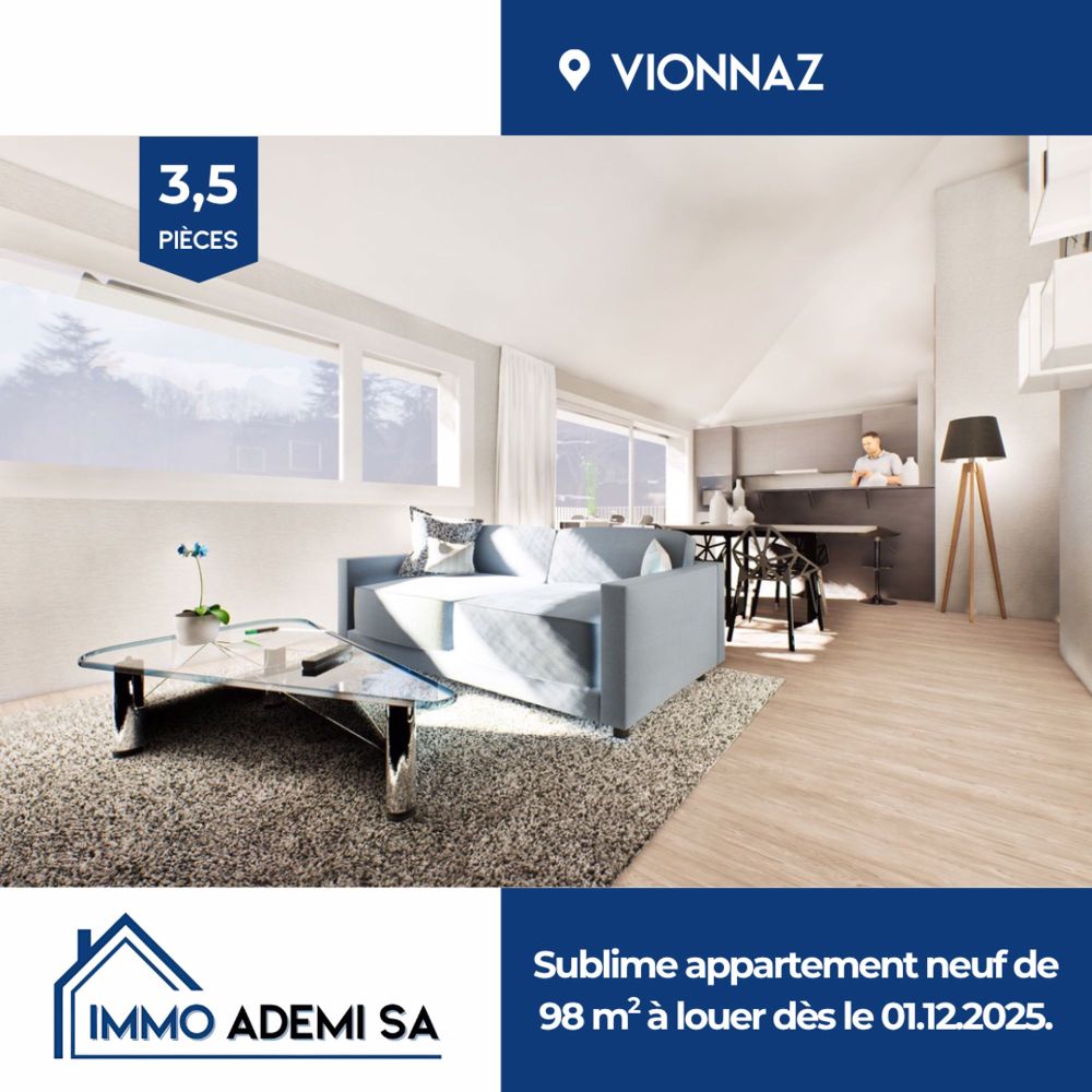 Sublimes 3.5-Zimmer-Wohnung NEU mit Garage und Balkon in Vionnaz! - Bild 5