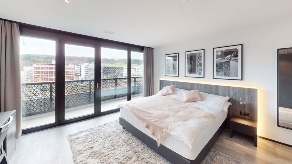 Möblierte Wohnung mit Balkon nähe Zürich – Mindestmietdauer 1 Monat - Bild 6