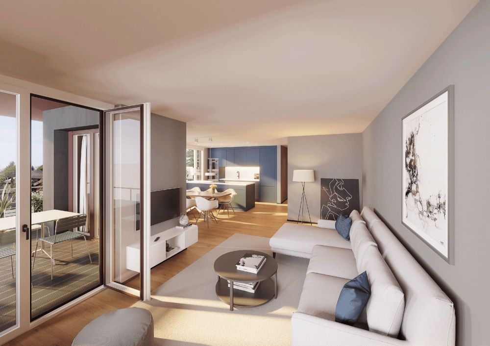 Neubau Architektur- Highlight mit Rheinblick - Bild 3