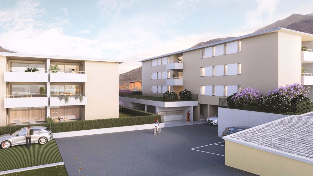 Nuovo appartamento all'ultimo piano con bella terrazza coperta - Bild 2