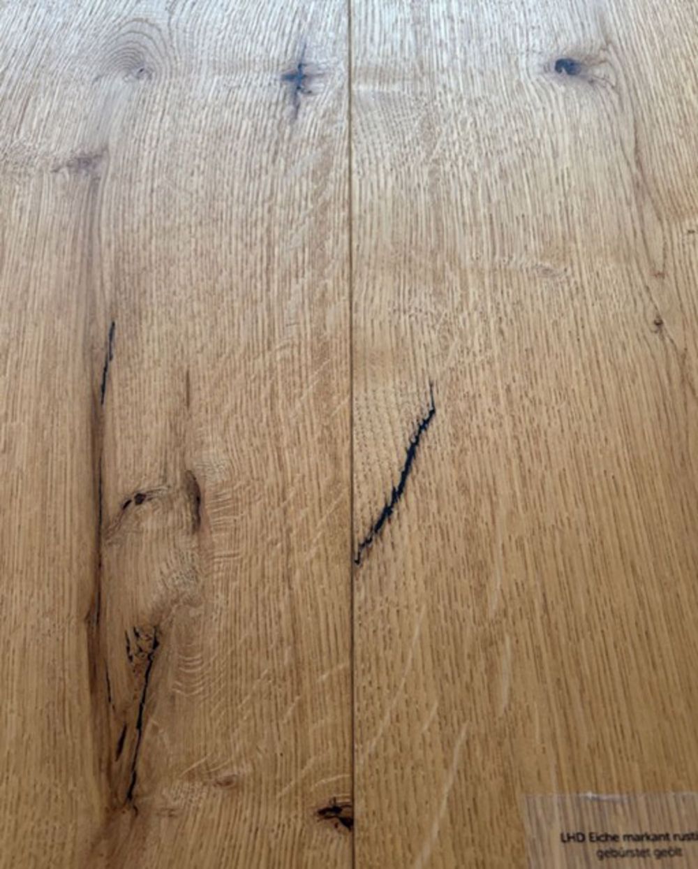 Neubau 4.5-Zimmerwohnung DG zu vermieten - Eichenparkett Wohnraum