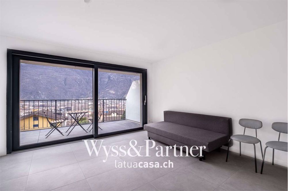 Bellinzona, 1,5 Zimmer Teilweise möbliert in Panorama-Lage - Bild 3