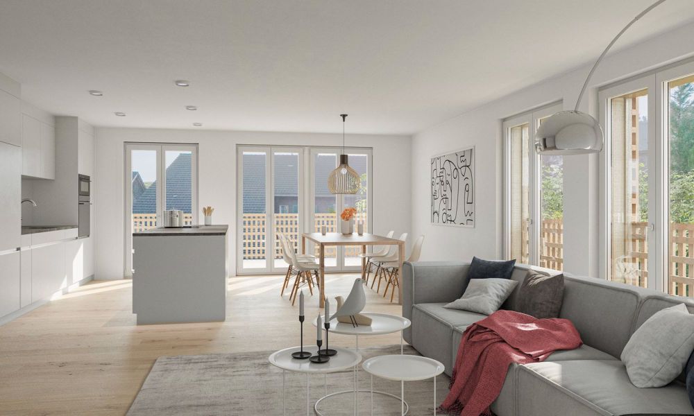 Grosszügige 2.5-Zimmer-Dachwohnung in Zweidlen - Bild 4