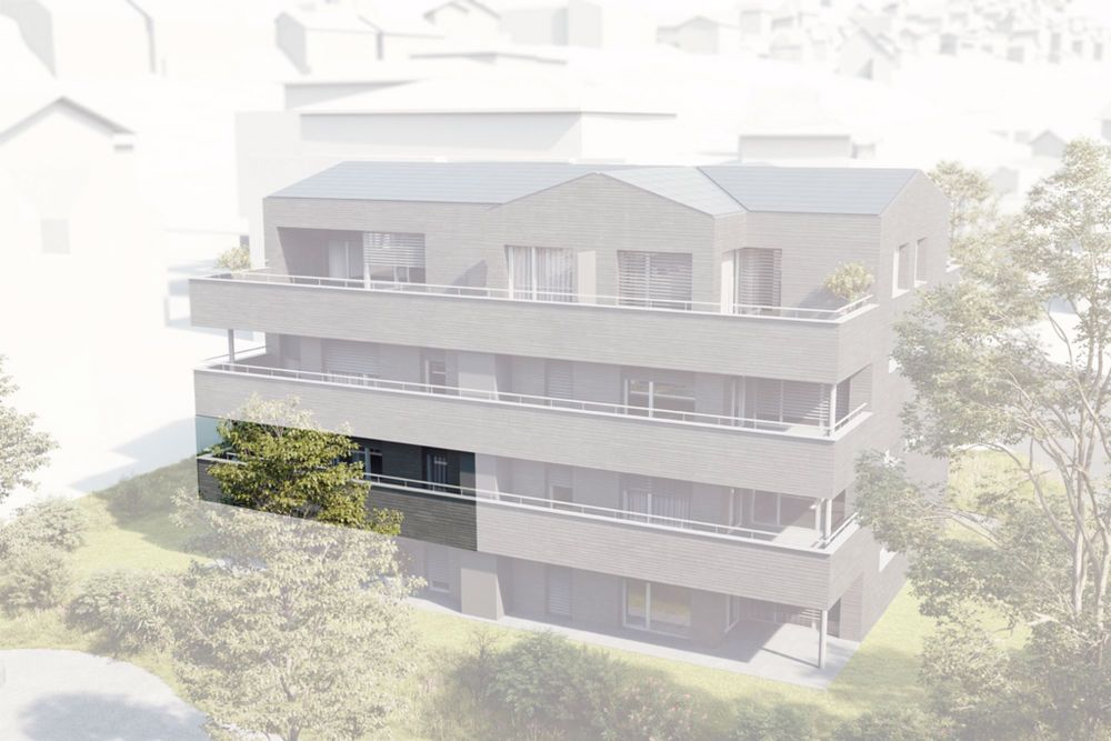 Erstbezug in Eigentumsstandard - 4.5 Zimmer zum Verlieben - Aussenansicht