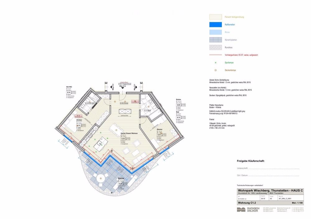 Attraktive 3.5-Zimmer-Gartenwohnung (109 m²), grosser Sitzplatz, exklusive Gartenanlage (Erstbezug) - Bild 4