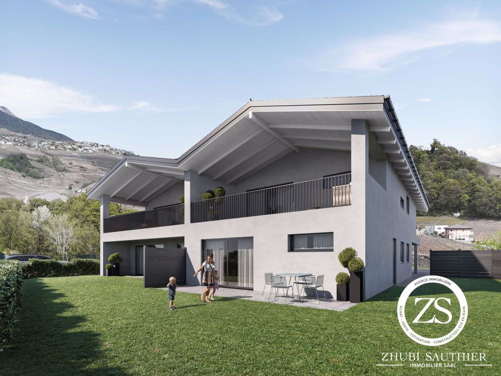 Dachgeschoss von 3.5 Zimmern - Residenz "Les Combes" App. 02 - Bild 4