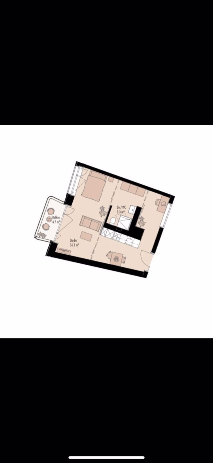 Moderne 1.5 Zimmer Wohnung - Bild 2