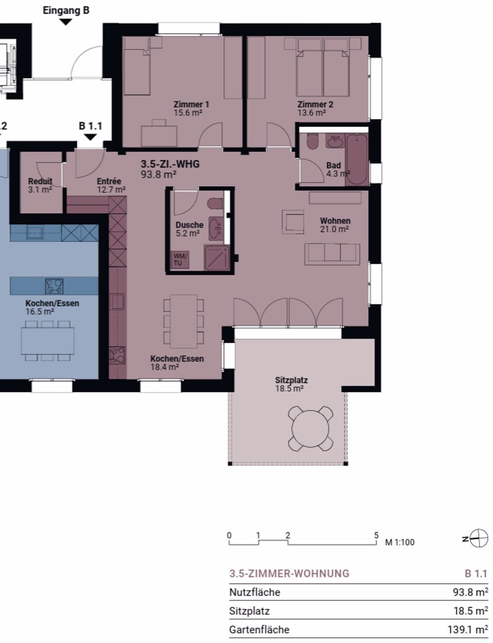 Erstbezug mit Garten: Moderne Wohnung im Zentrum von Lotzwil - Bild 6