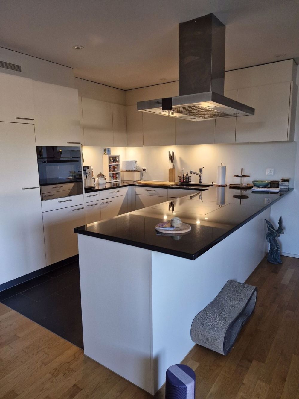 Moderne 4.5-Zimmerwohnung im Dorfkern in Arisdorf zu vermieten - Küche