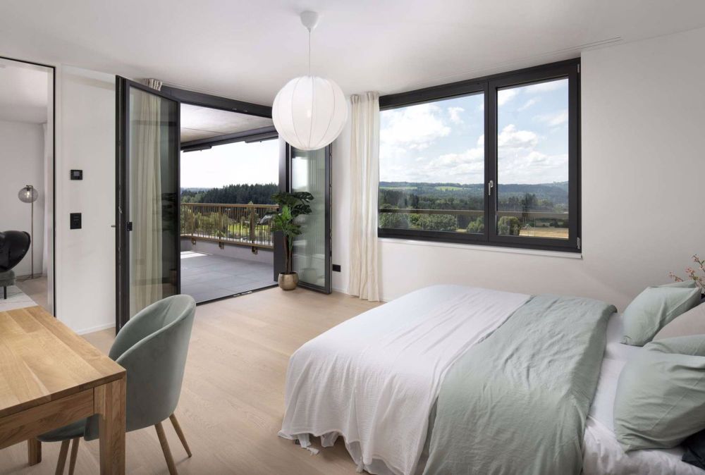 Moderne 3.5 Zimmer Neubauwohnung mit Weitblick - 002 - Projekt LEANDRO Leuengasse 38 8142 Uitikon-Waldegg (Daniel Blake Fotografie)