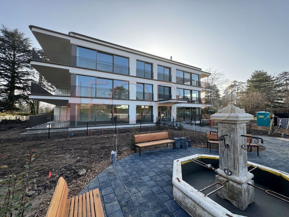 Schönes neues 3-Zimmer-Dachgeschossapartment mit Terrasse in Vessy - Bild 1