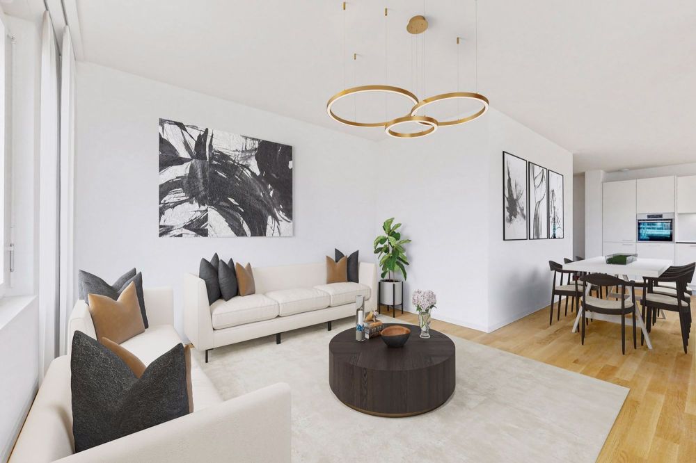 2,5 Zimmer moderne im Quartier des Plaines du Loup! - Bild 1