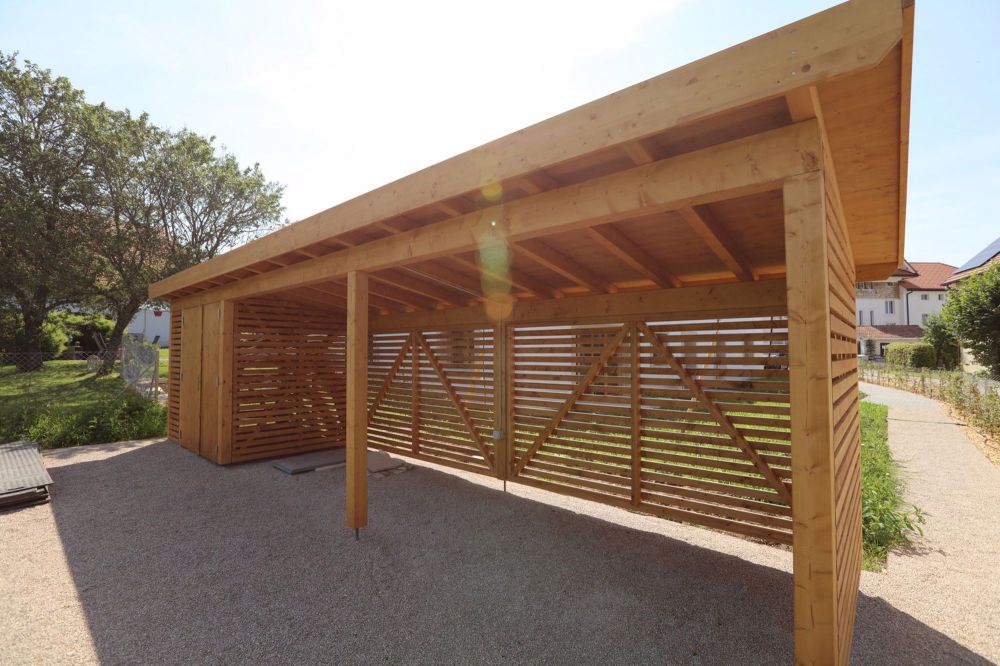 Appartement neuf de 3,5 pièces avec balcon, potager et place de parc - Bild 9