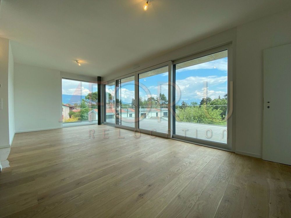 Magnifique attique de 5 pièces avec terrasse et superbe vue à Thônex - Bild 3