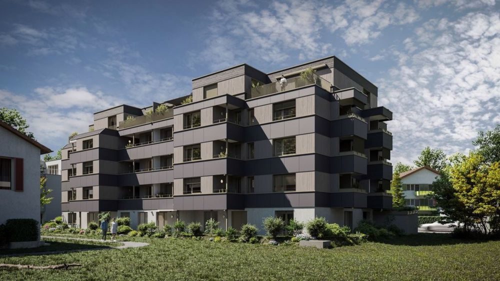 Wohnkomfort an bester Lage in Schwamendingen - Hausansicht