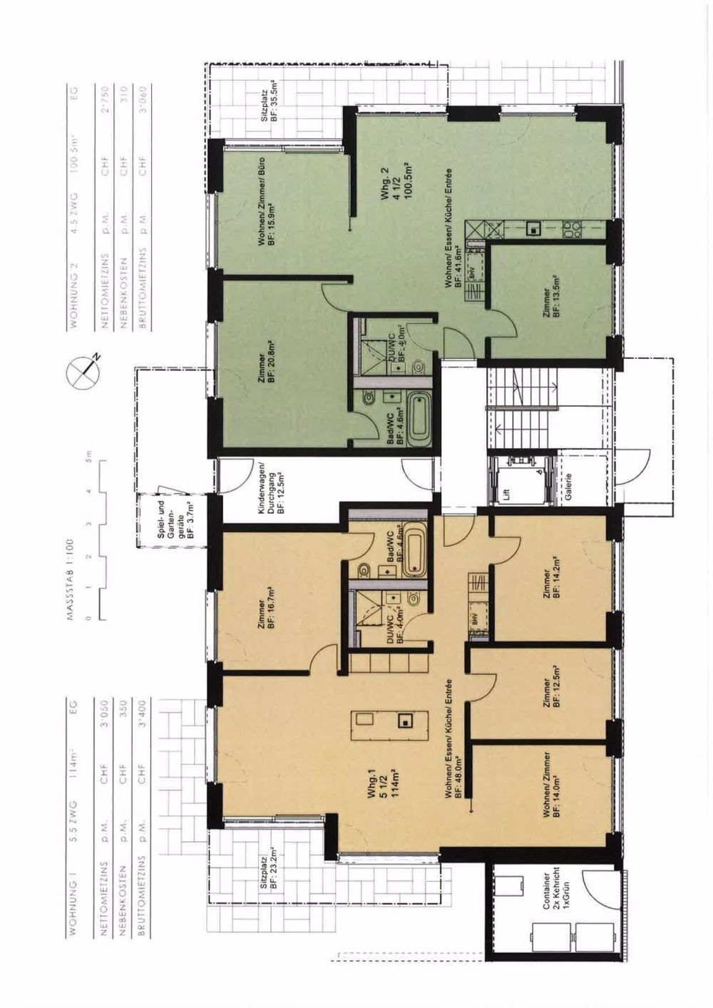 4.5-Zimmer-Neubauwohnung in Dübendorf - Bezug ab 01.10.2025 - Bild 2