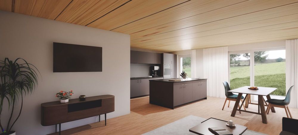 Moderne 3.5-Zimmer-Wohnung in Thurnen - Neubau mit Panoramablick - Bild 3