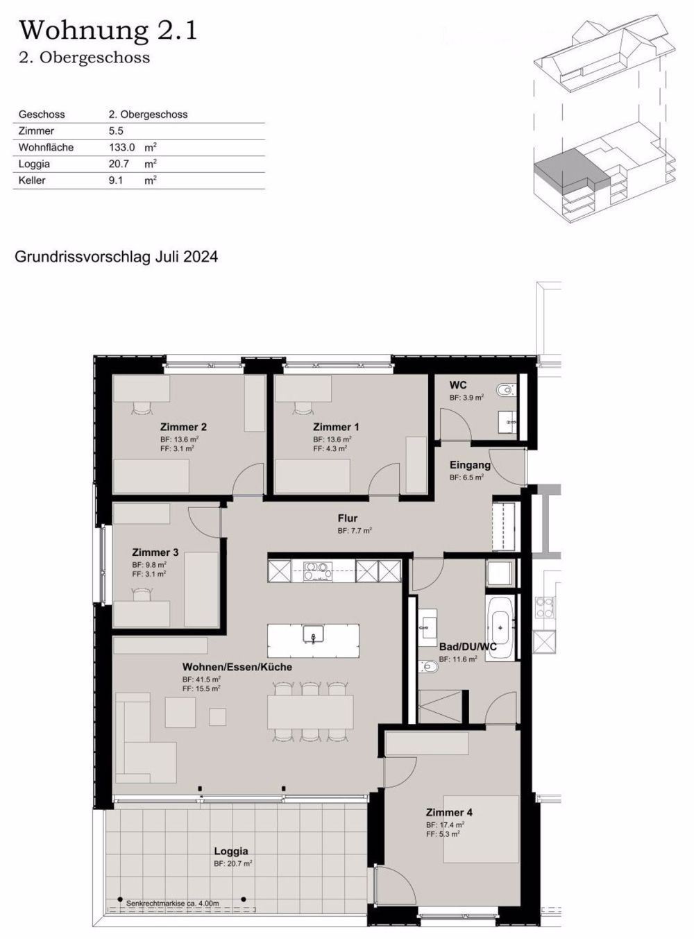 zentral, ruhig, neu - Bild 3