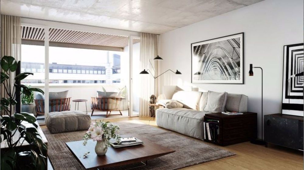 Wohnen im neuen "Tribsche"! - Wohnzimmer