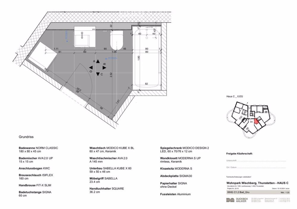 Attraktive 3.5-Zimmer-Gartenwohnung (109 m²), grosser Sitzplatz, exklusive Gartenanlage (Erstbezug) - Bild 6