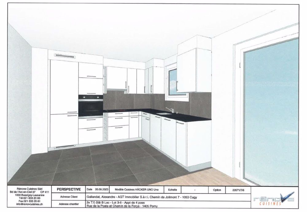 Superbe appartement neuf de 4,5 pièces à 7 min d'Yverdon - Lot B9 - Bild 4