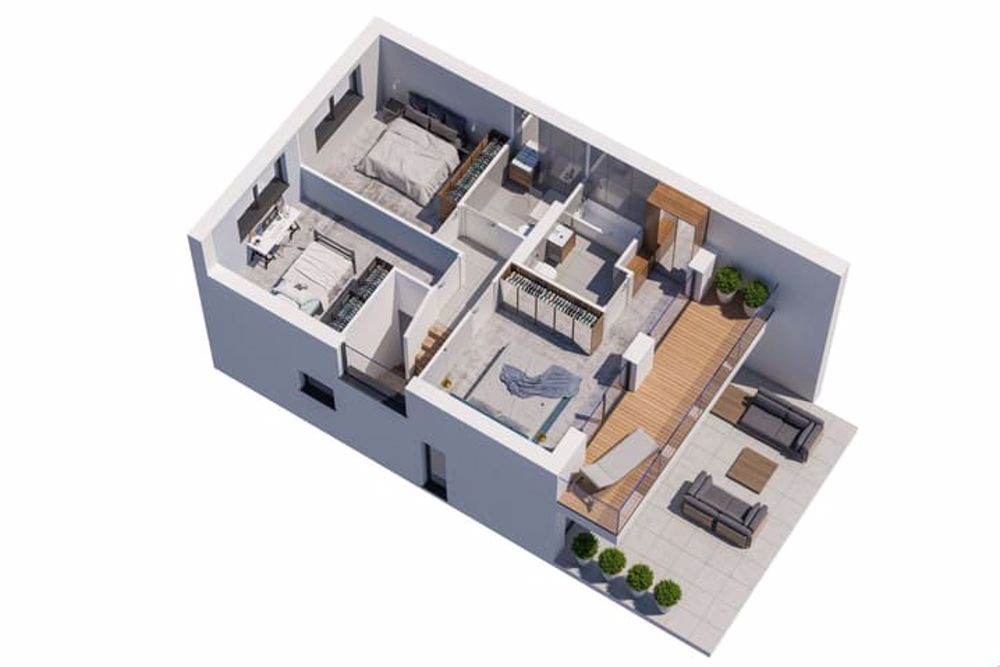 Ollon - Nouvelle promotion - 6 villas jumelées - Idéal investisseur - image/jpeg