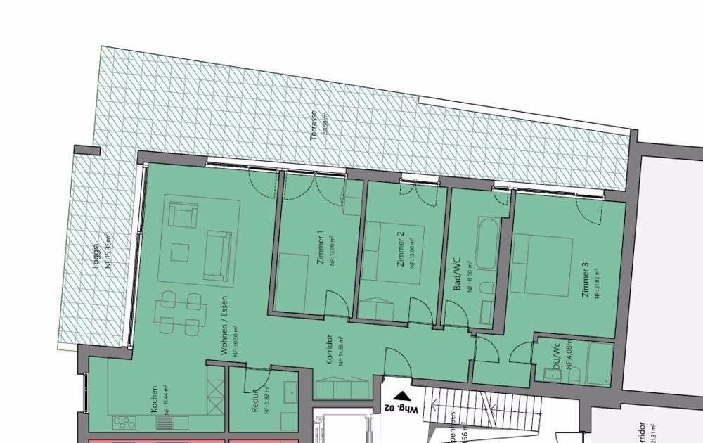4 ½ Zimmer-Wohnung in Fischbach-Göslikon mieten - Bild 6