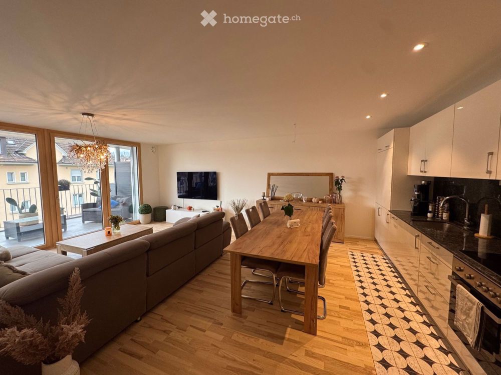 3.5 Zimmer Neubauwohnung mit grossem Balkon und Fitness in Grenchen - Bild 4