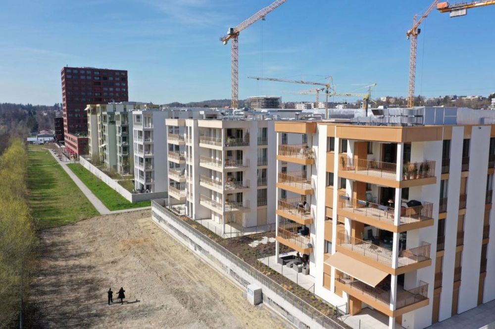 A louer aux Berges 2 à Marly : Appartement neuf de 2.5 pièces au dernier étage avec balcon - Bild 7