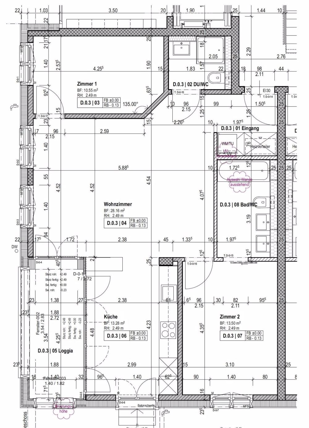 Top moderne Gartenwohnung mit Sitzplatz, Loggia und 20m2 Hobbyraum - Bild 12