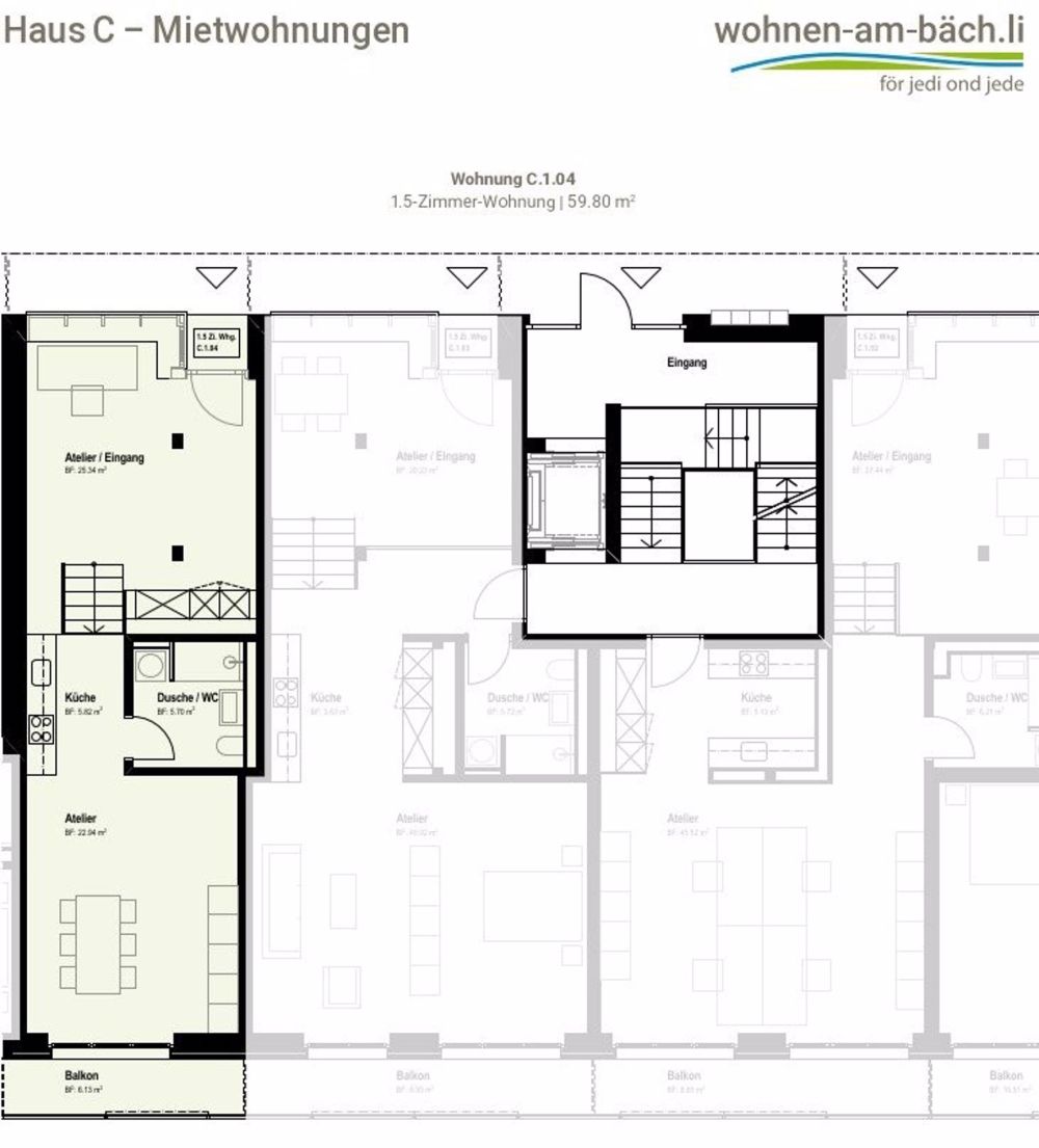 Erstvermietung - Wohn-Ateliers für kreative Wohn- & Arbeitskonzepte - Bild 4