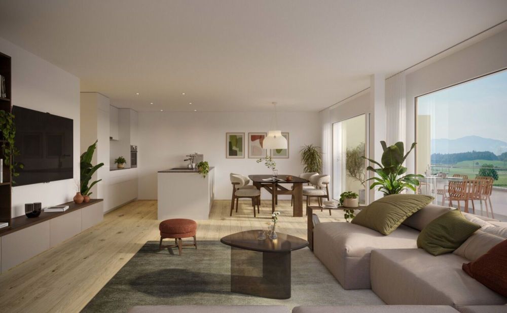 5.5-Zimmer-Neubauwohnung mit grosszügiger Wohnfläche - Bild 1