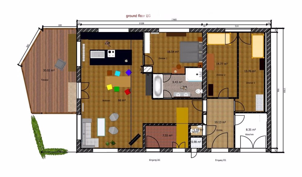 Grosszügige 4.5-Zimmer-Wohnung mit Bergblick in Trimmis - Bild 10